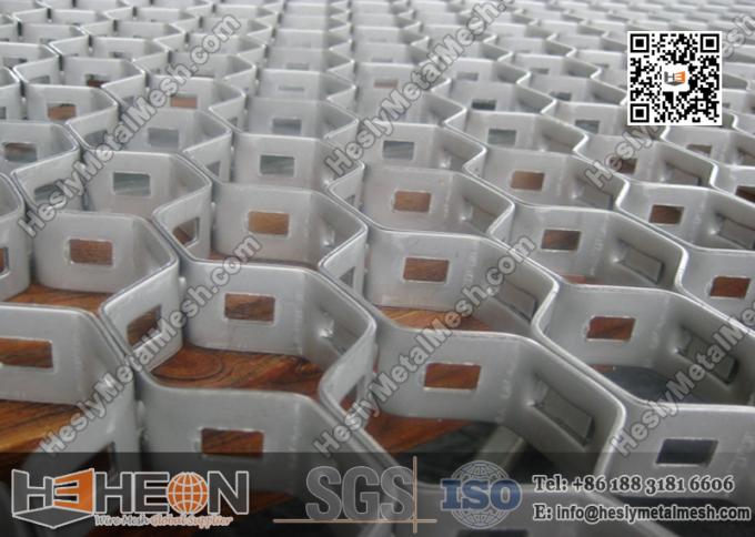 AISI 304SS Hexmesh with bonding holes