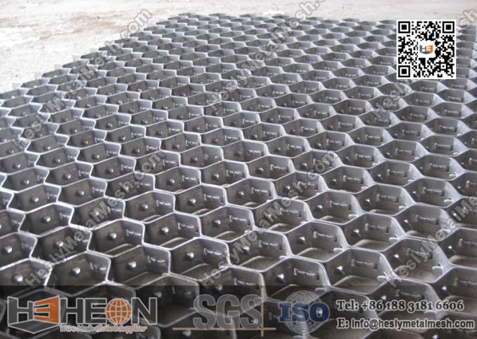 410 Stainless steel hex mesh with lances