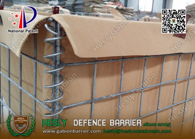 1M HIGH HESCO Defensive barrier