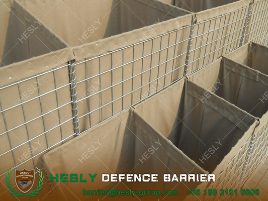 China 2.21X2.13X2.13m Military Gabion Barrier Bastion | HESLY China Defence Barrier Factory supplier