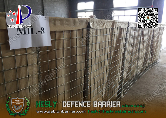 China Mil8 1.37m high HESCO Defensive Gabion Barrier  | China Gabion Barrier Factory supplier