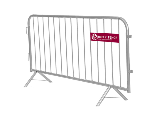 China 1.1 X 2.2m Claw Feet Crowd Barrier (China Factory) | Galvanised Steel Pedestrian Barricade supplier