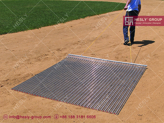China 4'X8' Flexible Steel Drag Mat | China HESLY Drag Mat Manufacturer supplier