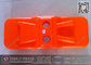 Orange Color Blow Mould Plastic Temporary Fencing Blocks, China Manufacturer supplier
