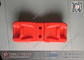 Orange Color Blow Mould Plastic Temporary Fencing Blocks, China Manufacturer supplier