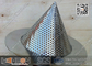 2&quot; Conical Perforated Metal Mesh Filters supplier
