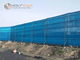 Blue Color, 450g, PET Wind Screen Mesh, Wind Barrier Fencing for Coal For Coal Storage supplier
