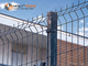 H2.5m high Welded Wire Mesh Fence for Airport Perimeter Security With BTO-22 Concertina Razor Coil supplier