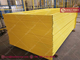 Yellow Color Temporary Construction Fencing Panels 6ft X 8ft HeslyFence supplier