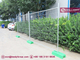high 2.0m temporary fence system | Anti-climb Wire mesh filled | Injection Mould Plastic Block | Anping HeslyFence supplier