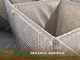 Somalia UN Peace keeping Defensive Barrier | 1.37m high X 1.06m width | MIL1 unit | tan brown geotextile - HESLY supplier