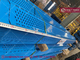 900mm Wind and Dust Control Fencing | 12m high steel structure | 38% opening area | HeslyFence - China supplier