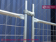 high 2.0m, width 2.5m Temporary Fence Panels | 42μm galvanised coating | blue plactic feet | HeslyFence _ China supplier