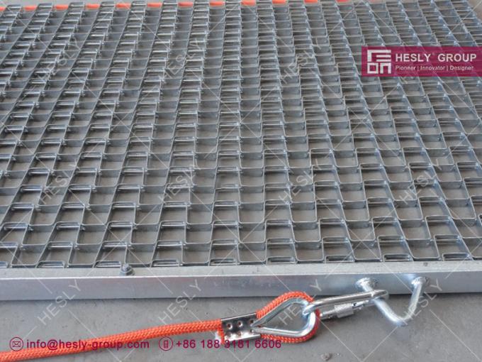 6'X6' Flexible Steel Drag Mat for any surface HESLY China Manufacturer supplier