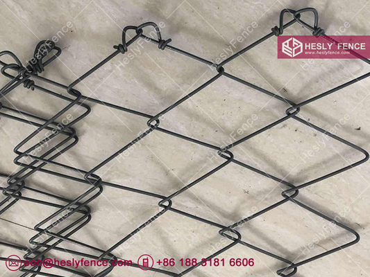 China G65/3 High Tensile Steel Wire Chain Link Wire Mesh for Rockfall Barrier System | High Zinc Coating-HeslyFence supplier