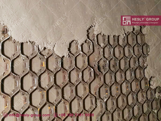 China Lance Hex Metal Mesh , Stainless Steel Hexmetal AISI316 1&quot; Depth X 14 Gauge supplier