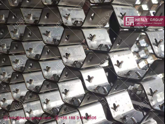 China Stainless Steel 310 Hex Mesh with lances 1” and ¾” thick | China Exporter supplier