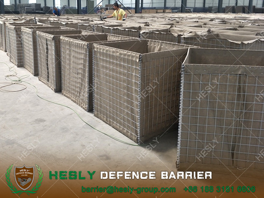 China 0.61X0.61X0.61m Hesly Defensive Bastion Barrier | Military Defence Fence supplier