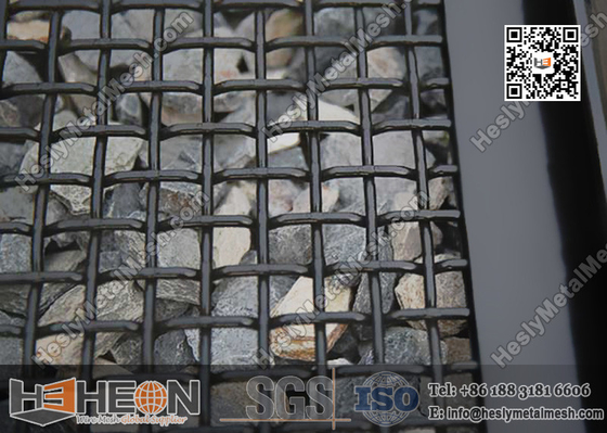China Flat Top Woven Screen | Mining Sieving Screen Mesh | Crimped Wire Mesh supplier