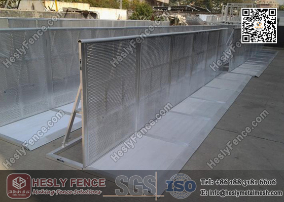 China Aluminium Stage Barrier | Aluminium Concert Barrier | Mojo Stage Barrier supplier