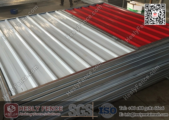 China Temporary  Steel Hoarding | Construction Site Steel Hoarding 2.0X2.5m supplier
