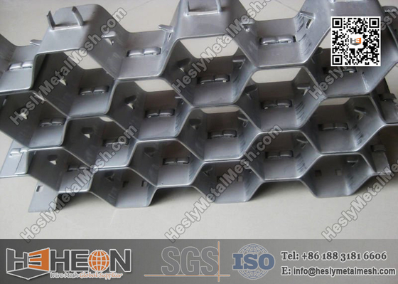 China Stainless Steel 310 Hex Mesh with lances 1” and ¾” thick | China Exporter supplier