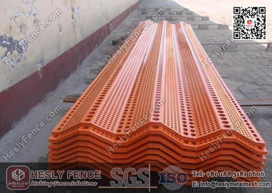 China HESLY Windbreak Wall for Coal Storage Site | China Wind Break Panel Exporter supplier
