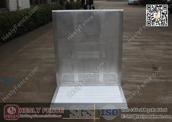 China 1.2m High Aluminium Stage Barrier | Al Concert Barrier | Mojo Stage Barrier supplier