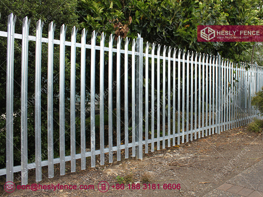 China 1.8X2.75m Steel Palisade Fence With Powder Coated | China Palisade Fencing Factory supplier