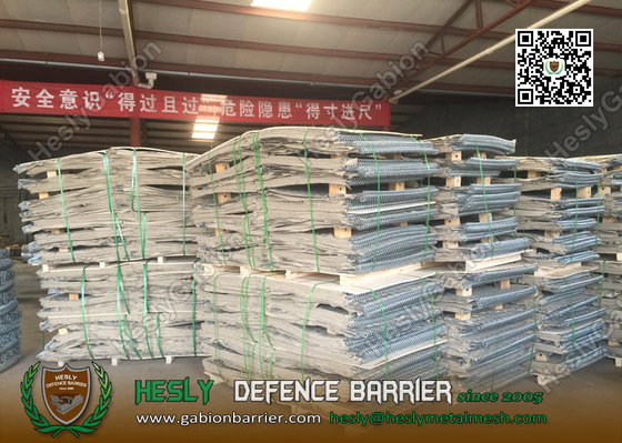 China 1X1X1m Welded Mesh Military Defensive Barrier | HESLY China Bastion Barrier Factory supplier