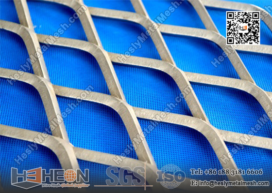 China 2.0X15X40mm Galvanised Expanded Metal Mesh supplier
