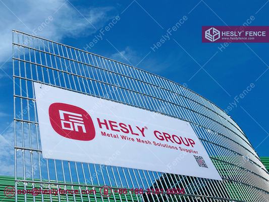 China 358 welded wire mesh panel fencing | Anti Climb | Anti Cut | Galvanized Fence | HeslyFence China Factory supplier