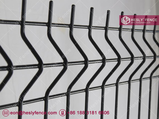 China 3D Welded Wire Mesh Fence Panels | RAL6005 dark green color | China Metal Fence Supplier supplier