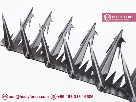 China Anti climb Razor Spikes | Fence Topping Spike | Powder Coated | Wall Security Spike | Hesly Brand | China Supplier supplier