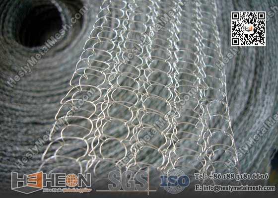 China Knitted Wire Mesh 30-100, 40-100, China Knitted Mesh Factory supplier