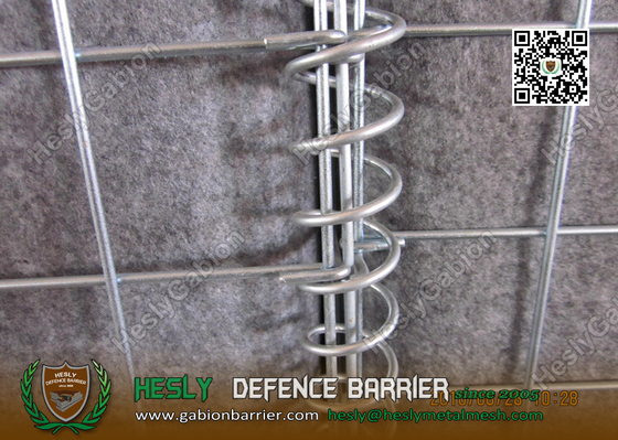 China Grey color Geotextile 2.21X2.13x27.74m HMil-7 Military Defensive Barrier supplier