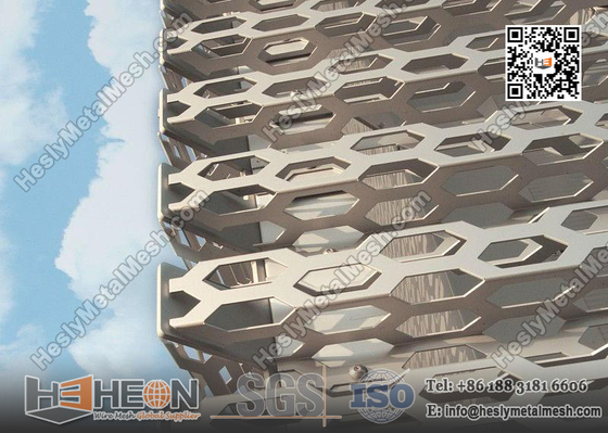 China Aluminium Perforated Metal Sheet for Decoration of Building Wall supplier