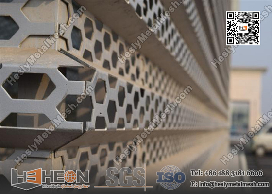 China Perforated Metal Mesh Facades supplier