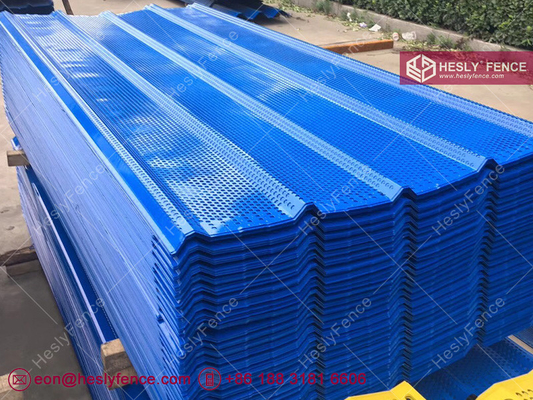 China Five Peaks Windbreak Panel | Wind &amp; Dust Suppressing Fence System Supplier supplier
