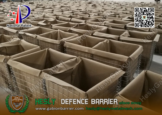 China HESLY 1m high Military Defensive Gabion Barrier  | China Sand Barrier Factory Sales supplier