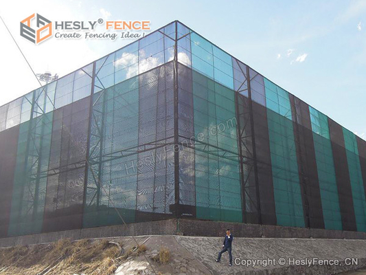 China HDPE Fabric Screen Wind Barrier for Thermal Power Plant dust suppression, Hesly Windbreak Wall supplier