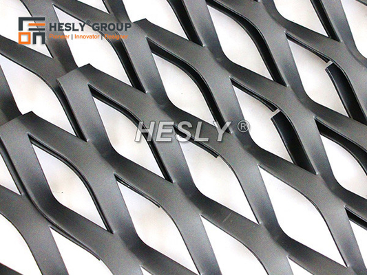 China Aluminium Expanded Metal for Airchitectural Decorative Mesh Facade, Fluorocarbon Spraying, China Manufacturer supplier