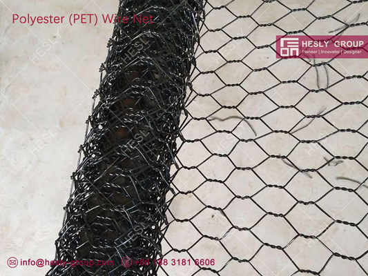 China Deep-sea Aquaculture Net system | PET Hexagonal Woven Net | 3.0mmX73X80mm | HESLY Brand - China Factory supplier