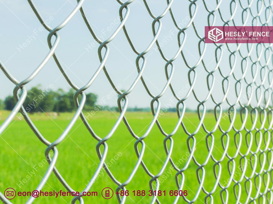 China HESLY Chain Link Fencing | 80X80mm mesh aperture | 4.0mm Wire - Hesly Fence, China supplier