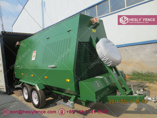 China Mobile Security Razor Barrier Trailer supplier