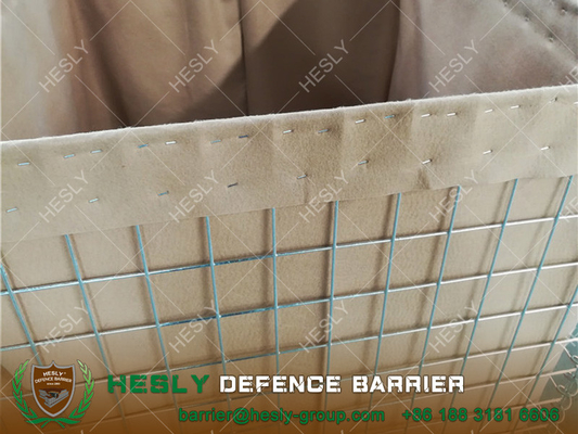 China HESLY Military Defensive Barriers Wall | Welded Gabion Sand barrier for Army security | China Factory Sales-HESLY supplier