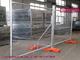 High2.1X2.4m Standard Temporary Fencing Panels | 42μm galvanised coating | blue plactic feet | HeslyFence _ China supplier
