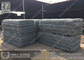 80X100mm Hot-dipped Galvanised Hexagonal Gabion Basket with lid, 2X1X1m supplier