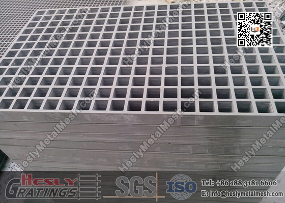 Grey Color 38X38mm Fiberglass Grating supplier