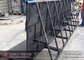 Black Color Aluminium Stage Barrier | Powder Coated Concert Barrier | Mojo Stage Barrier supplier